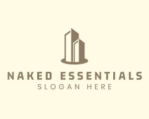 Modern Real Estate Building logo design