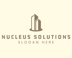 Modern Real Estate Building logo design