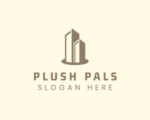 Modern Real Estate Building logo design