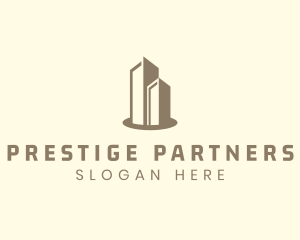 Modern Real Estate Building logo design