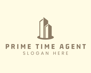 Modern Real Estate Building logo design