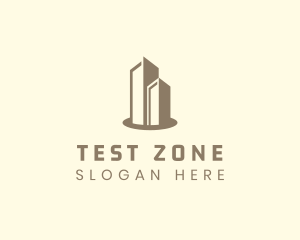 Modern Real Estate Building logo design