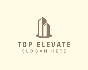 Modern Real Estate Building logo design