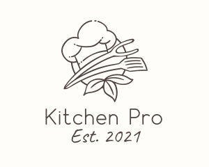 Chef Hat Cookware  logo design