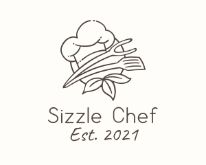 Chef Hat Cookware  logo design