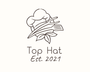 Chef Hat Cookware  logo design