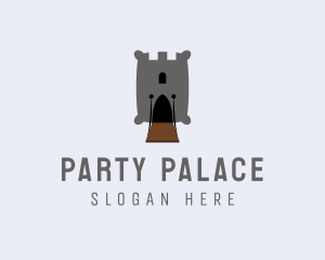 Pillow Castle Tower  logo design