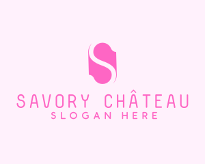 Feminine Boutique Letter S logo design