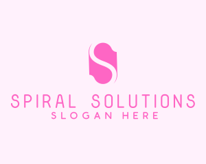 Feminine Boutique Letter S logo design