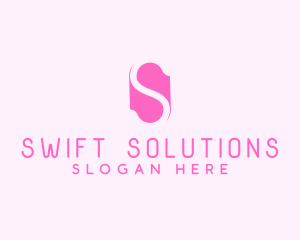 Feminine Boutique Letter S logo design