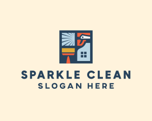 Window Home Cleaning  logo