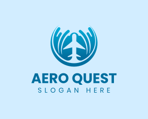 Airplane Flight Aviation logo