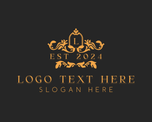 Elegant Wedding Event Logo