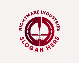 Industrial Laser Machinery logo design