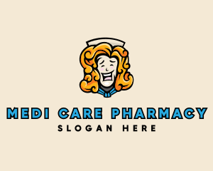 Health Care Nurse logo design