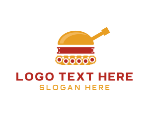 Tank Hamburger Snack  logo