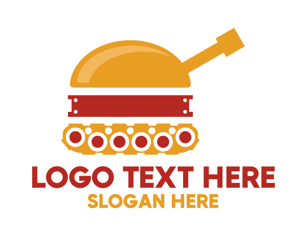 Cheeseburger logo example 3