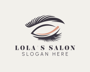 Makeup Eyebrow Salon logo design