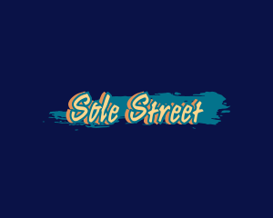 Street Art Brush logo design