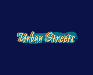 Street Art Brush logo design