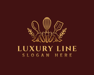 Luxury Kitchen Restaurant logo design