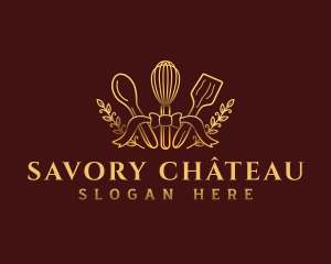 Luxury Kitchen Restaurant logo design