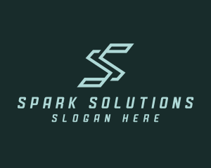 Business Innovation Letter S logo design