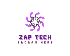 Artificial Intelligence Tech logo design