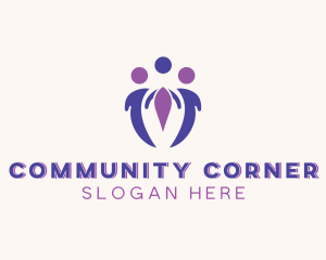 Family Community Charity logo design