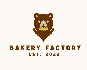 Bear Bread Bakery logo design