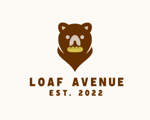 Bear Bread Bakery logo design