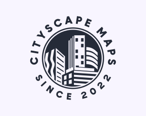 Apartment Cityscape Property logo design