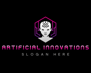 Artificial Robotic Learning logo design