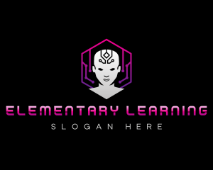 Artificial Robotic Learning logo design