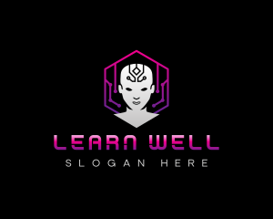 Artificial Robotic Learning logo design