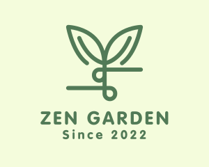 Horticulture Seedling Plant logo design