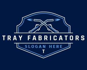 Welding Torch Fabrication logo design