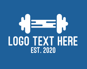 Gym - Cloud Fitness Gym logo design