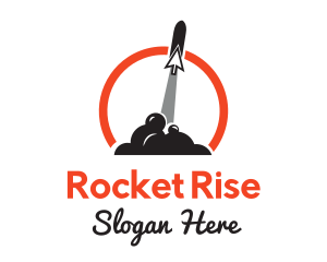 Cursor Rocket Launch logo