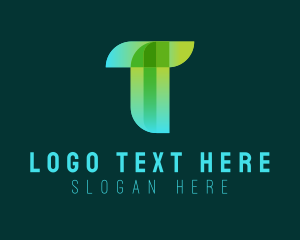 Business Technology Letter T logo