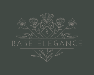 Elegant Floral Stylist logo design