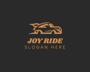 Racing Car Automobile logo design