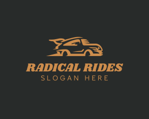 Racing Car Automobile logo design