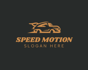 Racing Car Automobile logo design