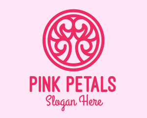 Pink Beauty Decor  logo design