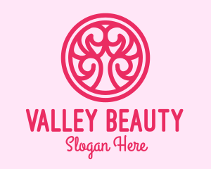 Pink Beauty Decor  logo design