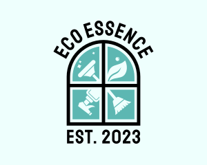 Window Eco Housekeeper logo design