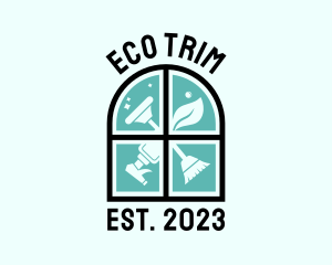 Window Eco Housekeeper logo design