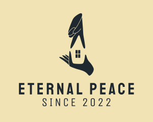 Peace House Building  logo design