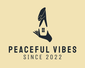 Peace House Building  logo design